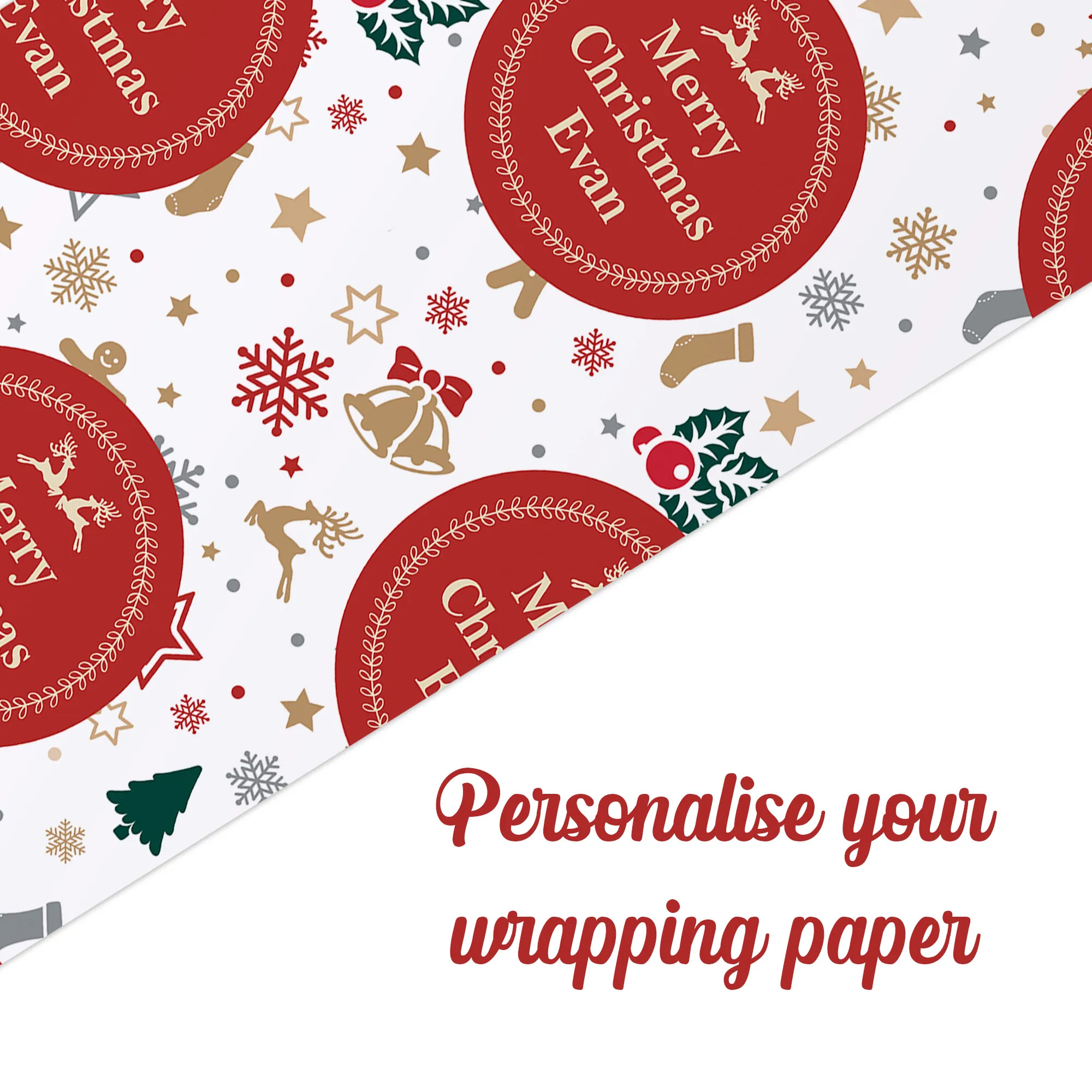Cute Christmas Wrapping Paper image 1